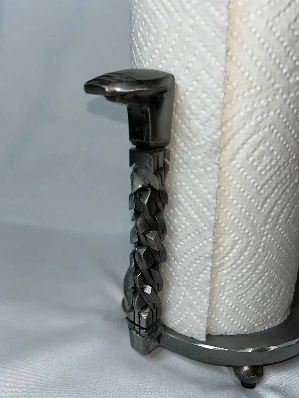 Paper Towel Holder Handmade Railroad Spike Industrial Rustic Decor